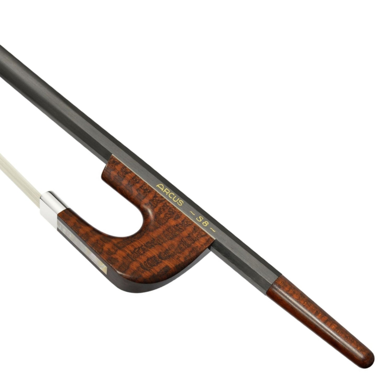 Bass bow ARCUS S8 silver German style