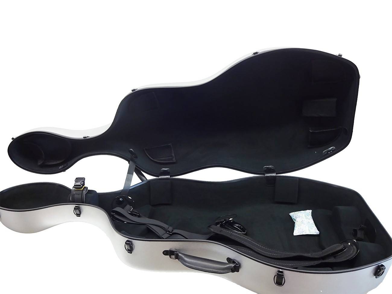 Cello case "Antonio" composite very robust 4 kg in 2 colors
