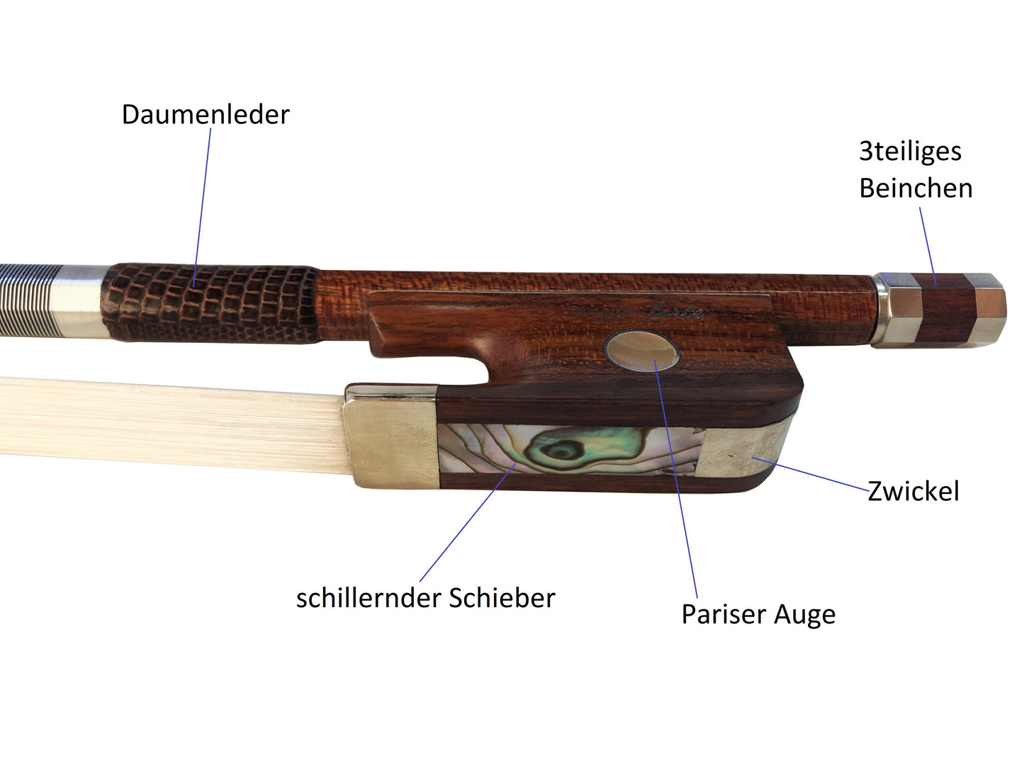 Cello bow carbon mezzo-forte "OrchestraStar"