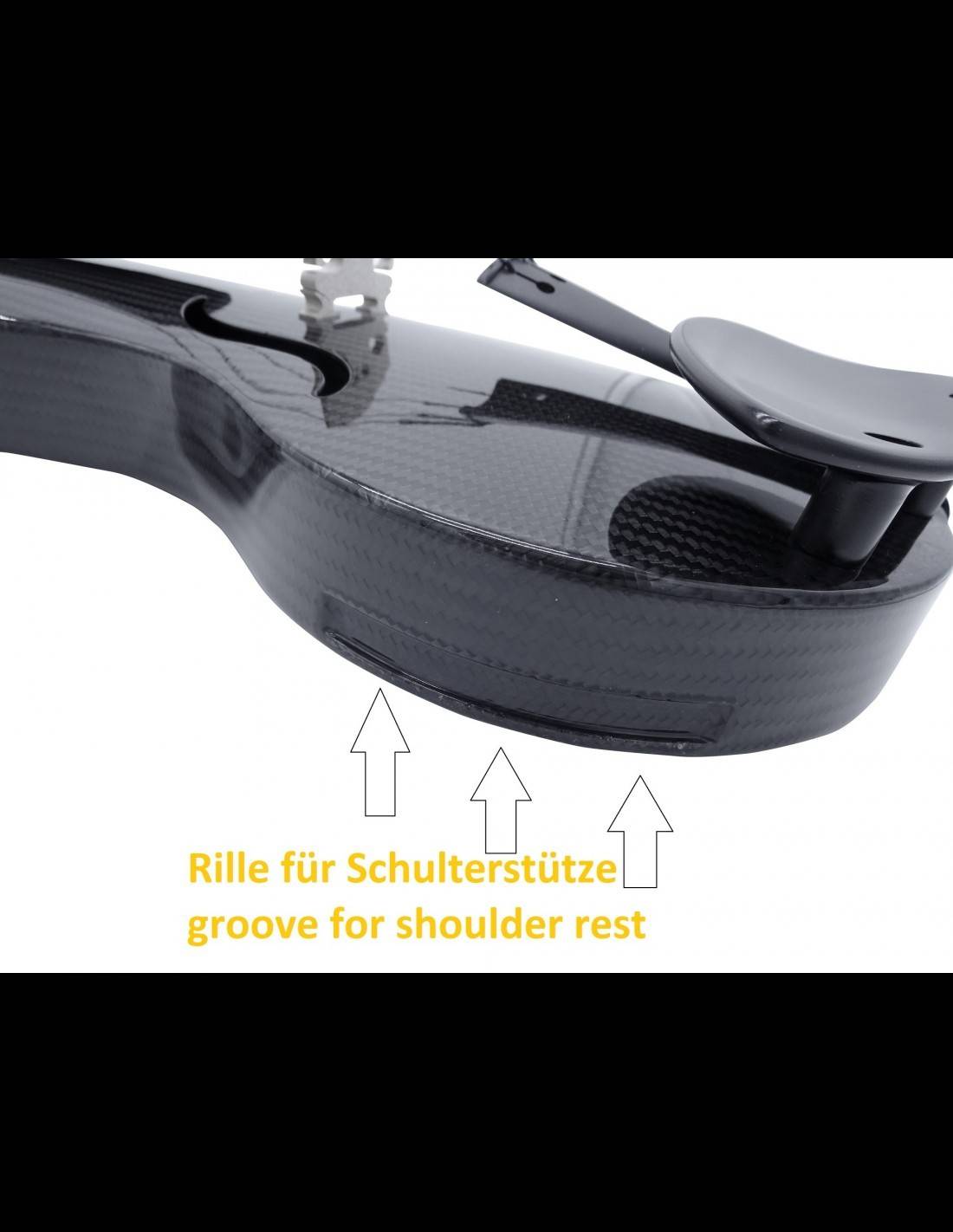 Carbon viola "Design Line" size. 15'' (small viola)