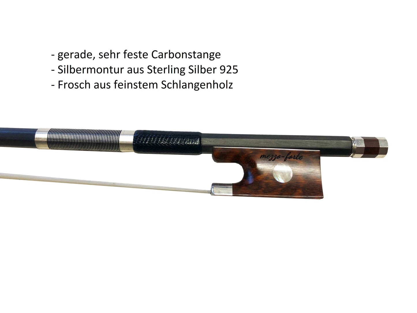 Geigenbogen Violinbogen Carbon mezzo-forte "ProStar"