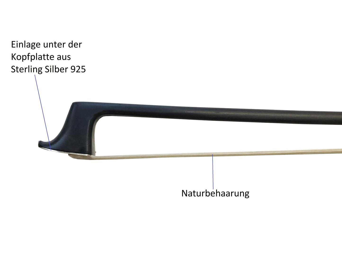Violin bow violin bow carbon mezzo-forte "ProStar"
