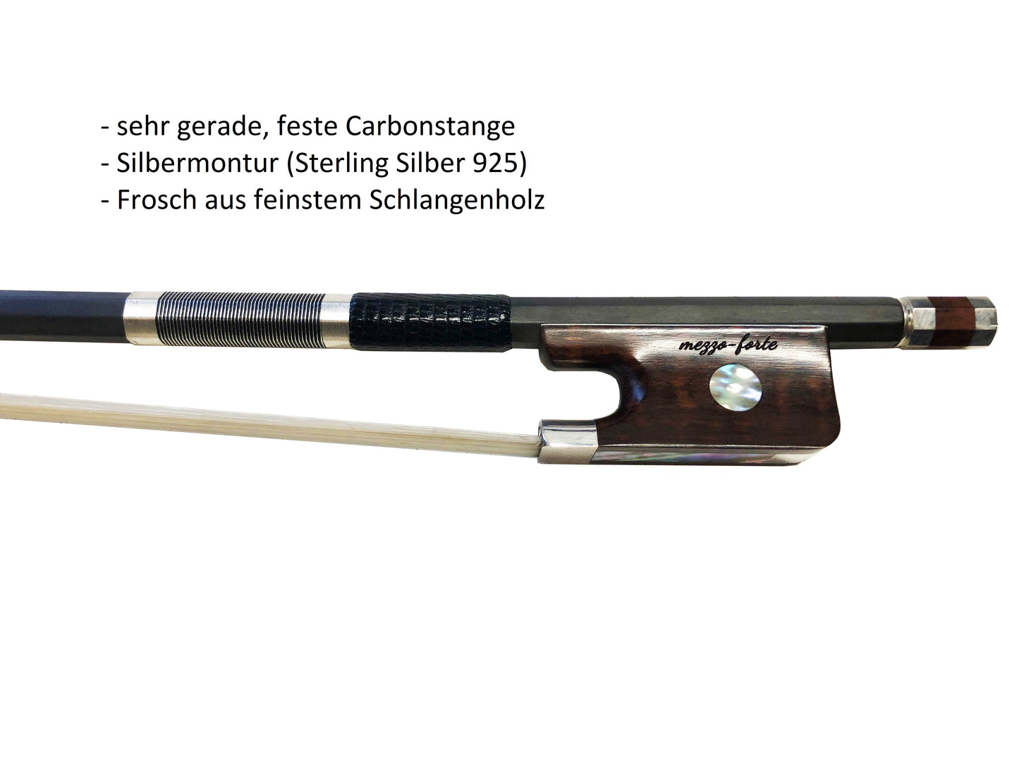 Carbon fiber cello bow mezzo-forte "ProStar"