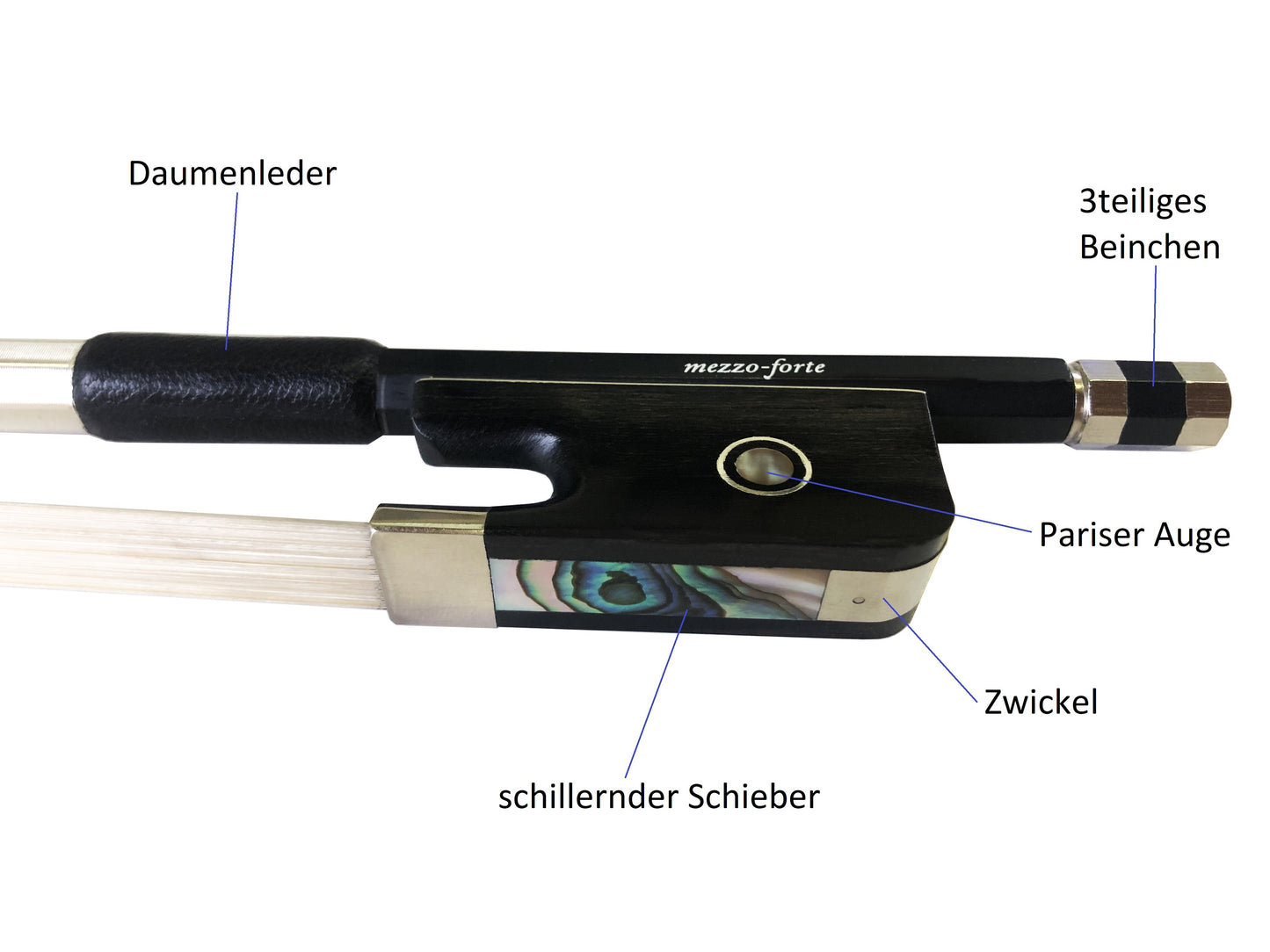 Viola bow viola bow carbon, playful and robust