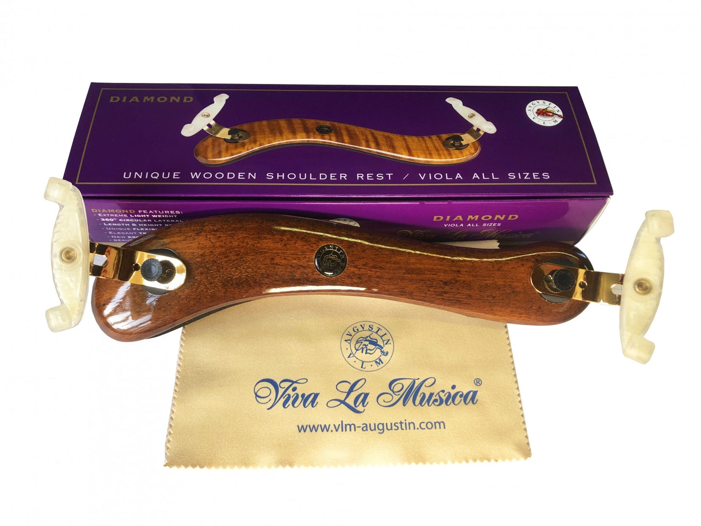Shoulder Rest Viola Viva La Musica "Diamond" Viola