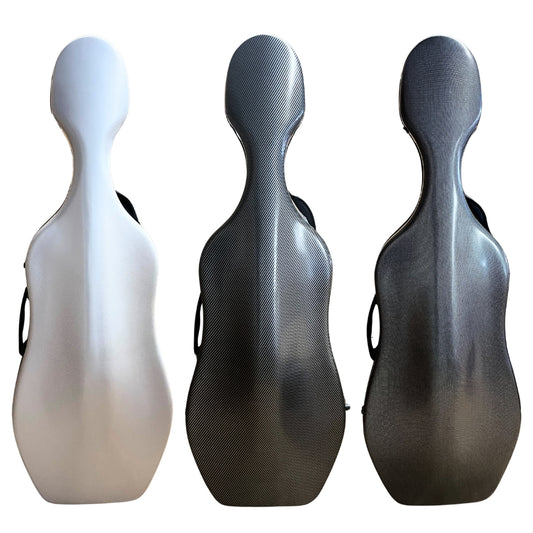 Cello case "Angelo" composite carbon, wheels, 3 colors available