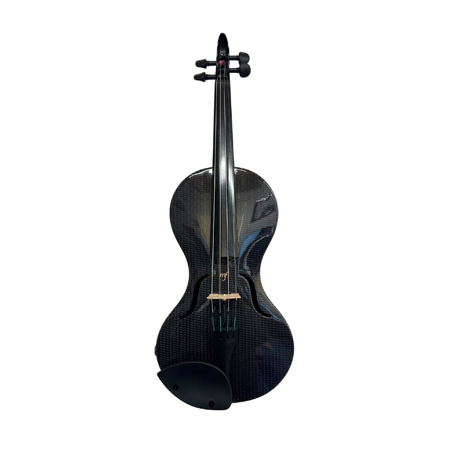 Special Edition: Carbon Violin with an Elegant Iridescent Gold/Silver/Blue Pattern