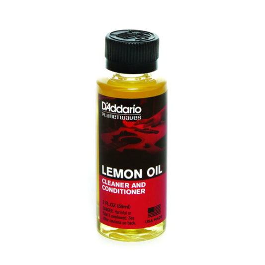 Lemon oil for fretboard care/polish