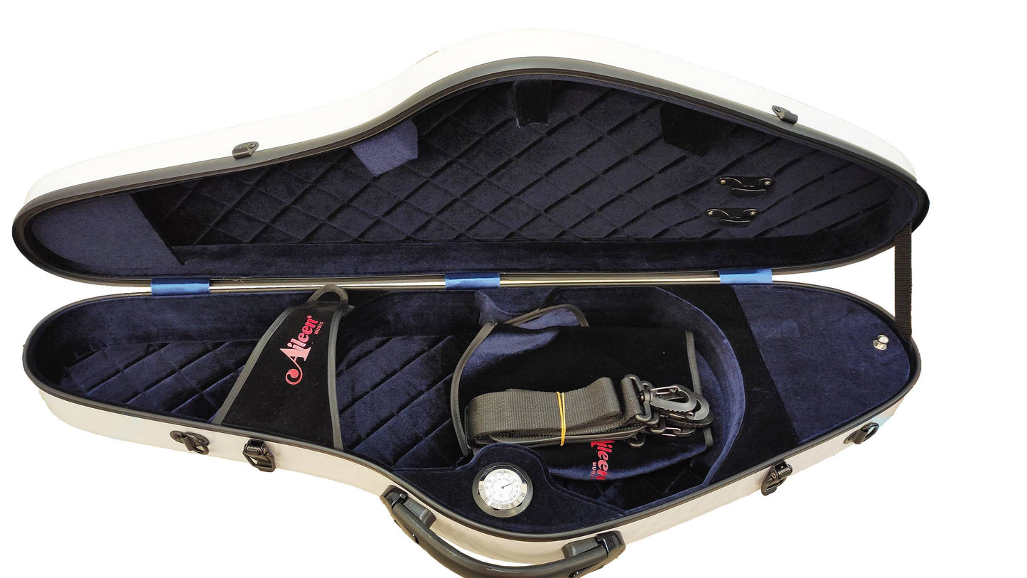 Violin case in an elegant design size. 4/4 in 4 colors