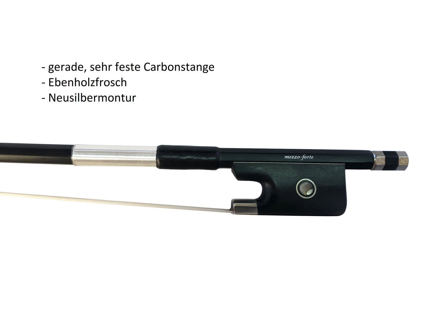 Cello bow carbon 4/4, easy to play and robust